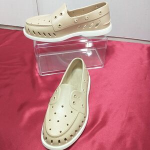 Women's Sperry Authentic Original Float Boat Shoe Beige SZ6 Mens SZ 8 Women's.